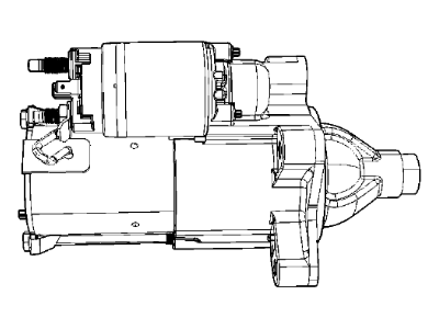Mopar 56029852AA Starter Motor