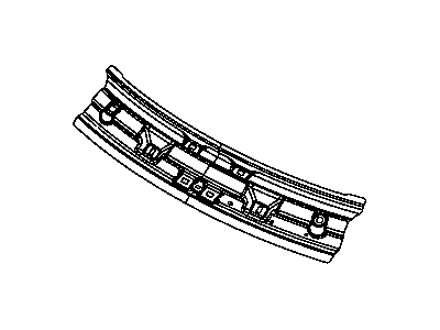 Mopar 5076970AD Header-Roof Front