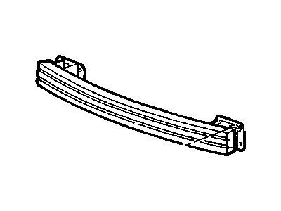 Mopar 4805109AC REINFMNT-Rear Bumper