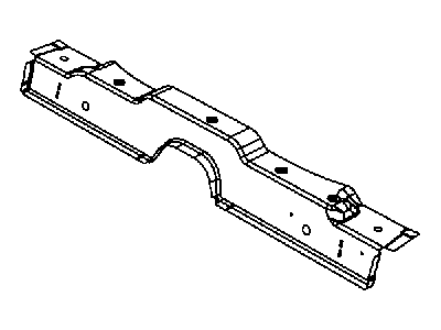 Mopar 5155218AC CROSMEMBE-Rear Seat