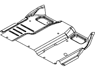 Mopar 5178062AA Pan-Center Floor