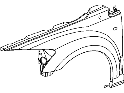 Mopar 5160020AD Fender-Front