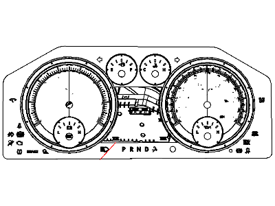 Dodge Ram 1500 Speedometer - 68061309AB