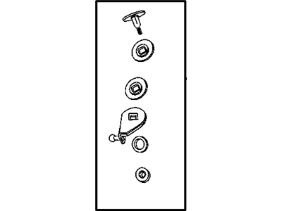 Mopar 4883497AA Bracket-BALLSTUD