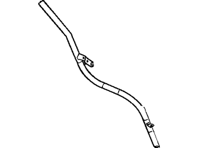 Mopar 53013497AC Tube-Transmission Oil Filler