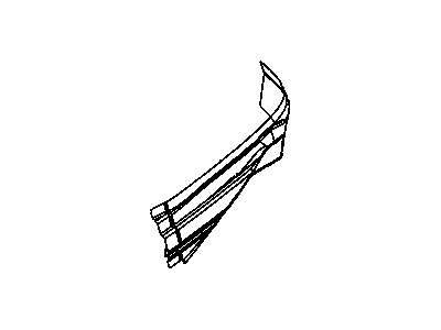 Mopar 5067324AB Extension-Quarter Panel