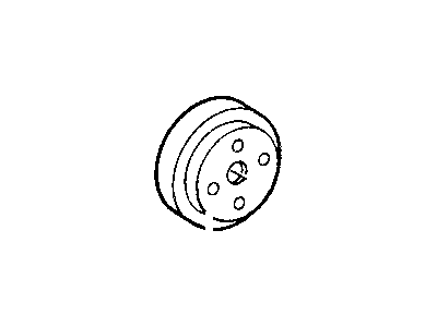 Mopar 53007154 Pulley-Water Pump