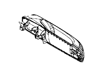 2012 Ram 5500 Door Handle - 55112384AC