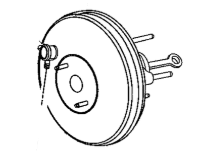 2003 Chrysler Sebring Brake Booster - 4764647AC