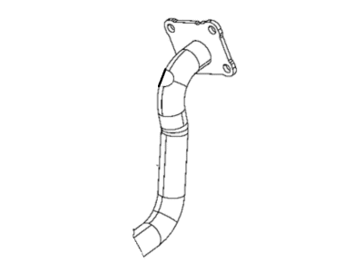 2014 Ram 4500 EGR Tube - 4627651AB