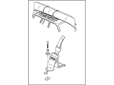 Mopar 82204700 Carrier-Canoe