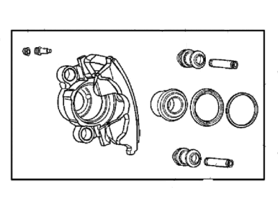 2006 Jeep Liberty Brake Caliper - VK327479AA