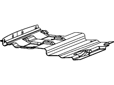 Mopar 55057218AC Seal-Radiator Lower