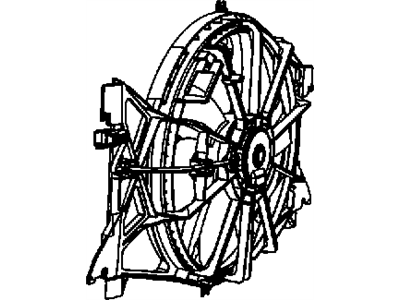 Mopar 55056948AD Module-Radiator Cooling