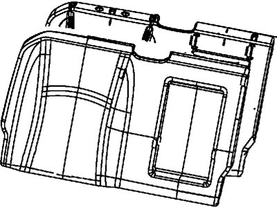 Mopar 68050616AA Foam-Seat Back