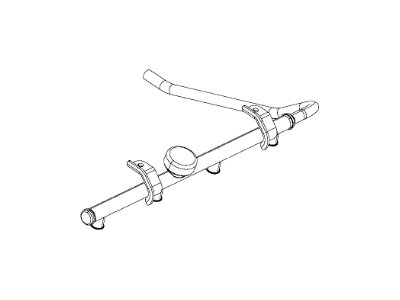 Dodge Challenger Fuel Rail - 68281274AA