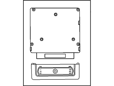 1997 Dodge Avenger Engine Control Module - 4606319AE