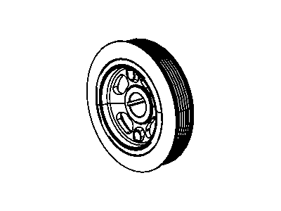 Mopar 2312425000 DAMPER-CRANKSHAFT