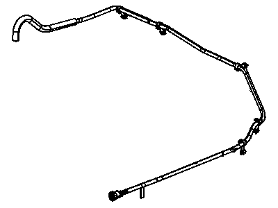 Mopar 52125203AC Tube-Throttle Body PURGE