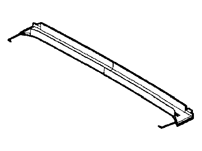 Mopar 5137559AC TROUGH-SUNROOF Drain