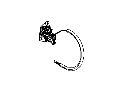 Mopar 4589581AF Liftgate Latch