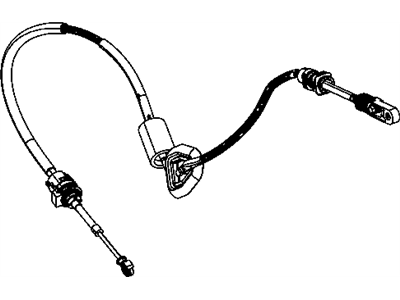 Mopar 52124783AB Transmission Gearshift Control Cable