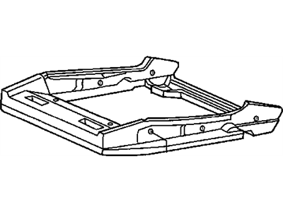 Mopar 5099076AA Frame-Seat Cushion