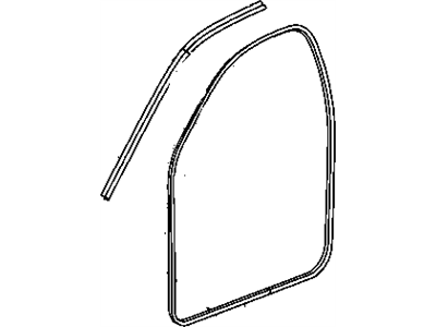 Mopar 55277294AA Seal-Door Opening