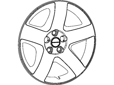 Mopar ZY74ZDJAB Wheel Cover