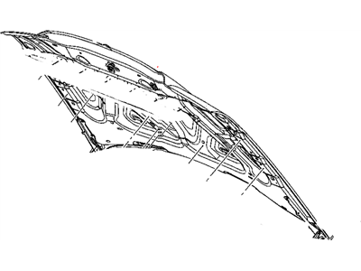 Mopar 5112137AC Hood Panel