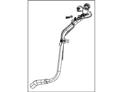 Ram C/V Fuel Filler Neck - 5147246AE