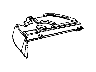 Mopar 5291874AD Panel-Instrument Panel Closeout