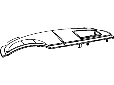 Mopar 1AM74DK5AC Pad-Instrument Panel