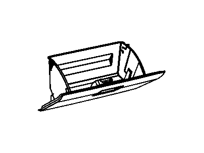 Mopar 5JM53XT1AD Latch-GLOVEBOX Door