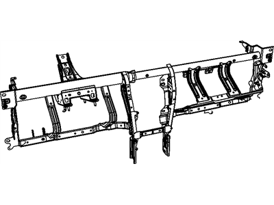 Mopar 5291682AD Reinforce-Instrument Panel