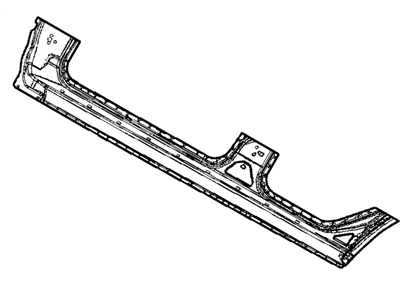 Mopar 5017868AA Panel Side Sill Outer Only