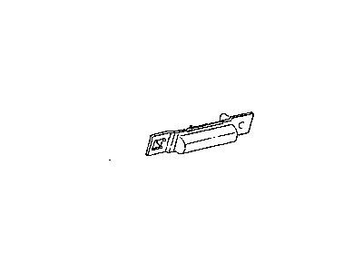 Mopar 4658332 Bracket-Door Glass Belt