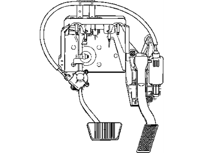 Mopar 68039212AA Pedal-Adjustable