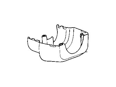 Mopar 5GN30LAZAA SHROUD-Steering Column