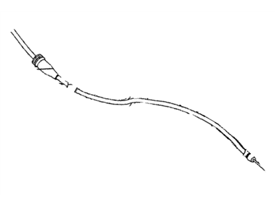 2004 Dodge Neon Parking Brake Cable - 4509894AE