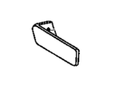 Mopar HU74MX9 Plug-SEATBELT Bezel
