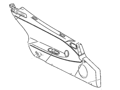 Mopar 6035120 Clip-STANCH CVR To STANCH Attach