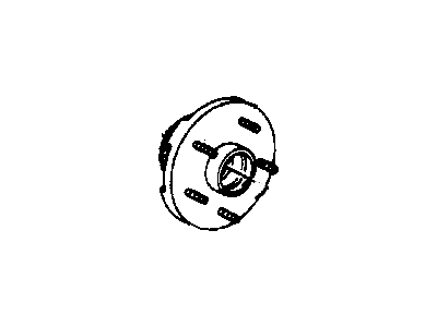 Mopar 5003550AB Brake Hub And Bearing