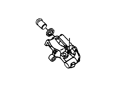 1999 Dodge Neon Brake Caliper - 5011701AA