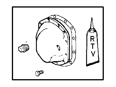 Mopar 5086251AA Cover Differential