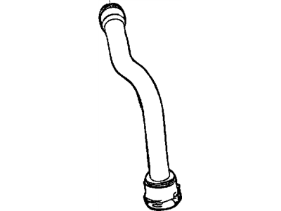 Mopar 68100280AA Hose-Engine COOLANT To Oil COOLE