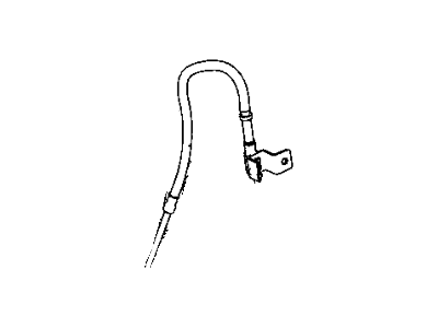 Chrysler PT Cruiser Brake Line - 4860069AB