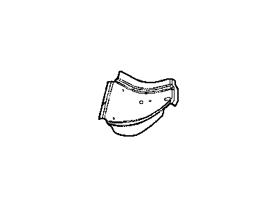 Mopar 5256876AD REINFMNT-SILL