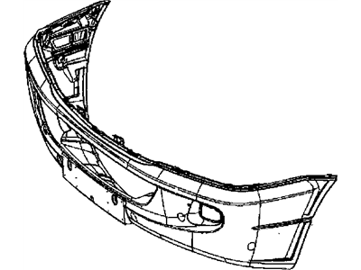 2007 Dodge Sprinter 2500 Bumper - 1VB09P01AA