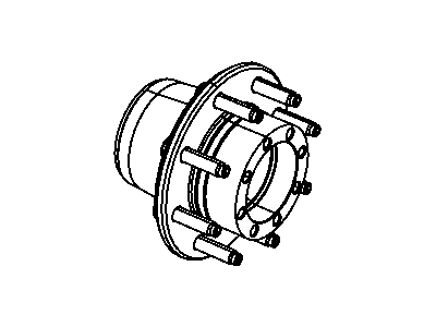 Mopar 68049110AA Stud Hub